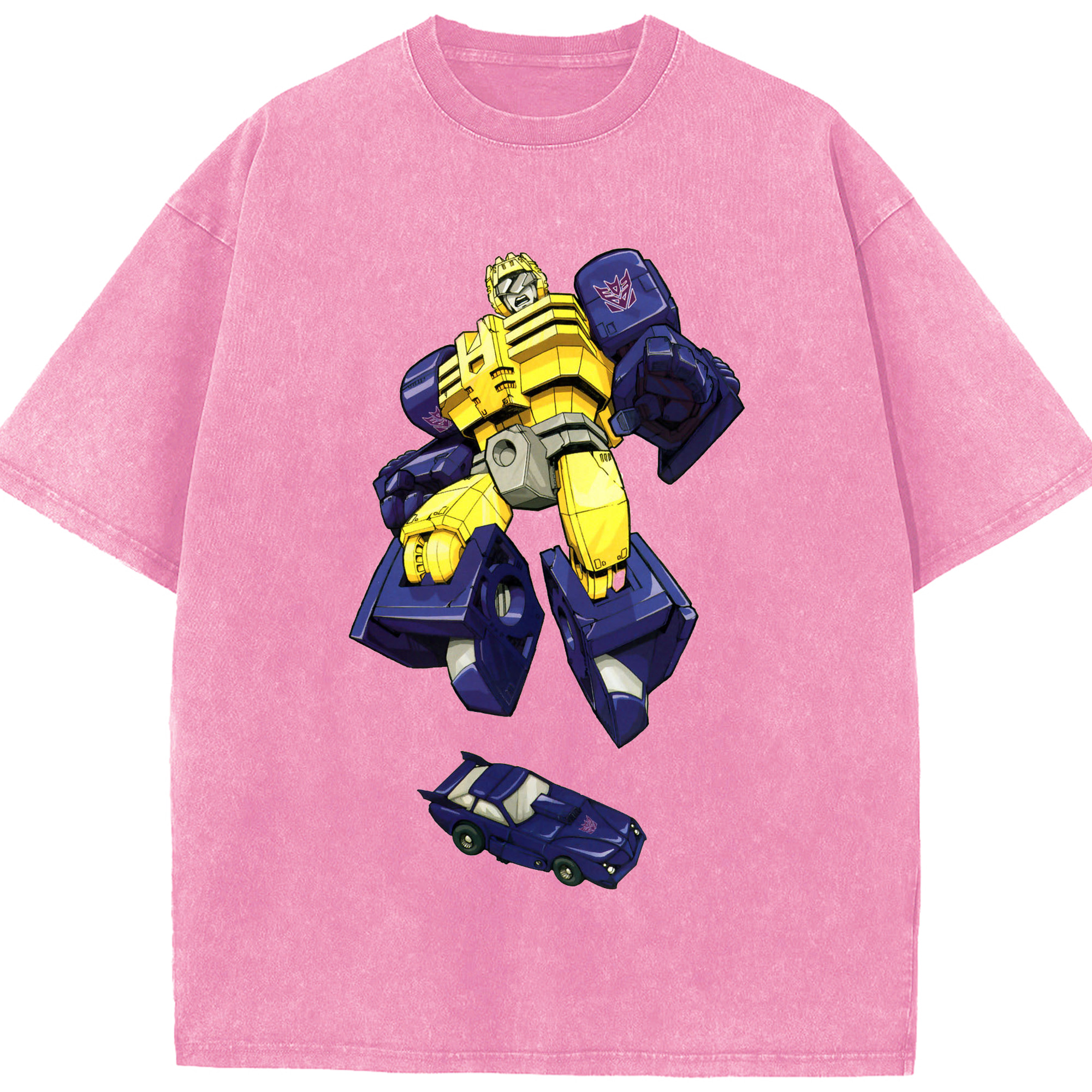 （画像用）  綿100% ヴィンテージ風 半袖Tシャツ（フロントプリント）